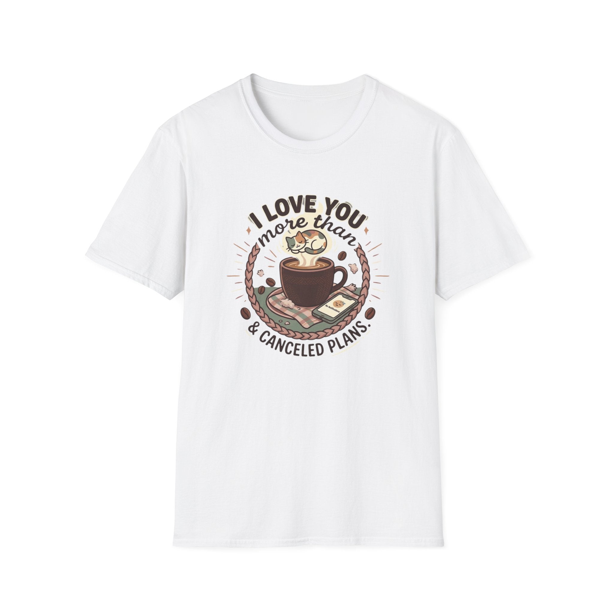 ILUMT Coffee and Canceled Plans T-Shirt
