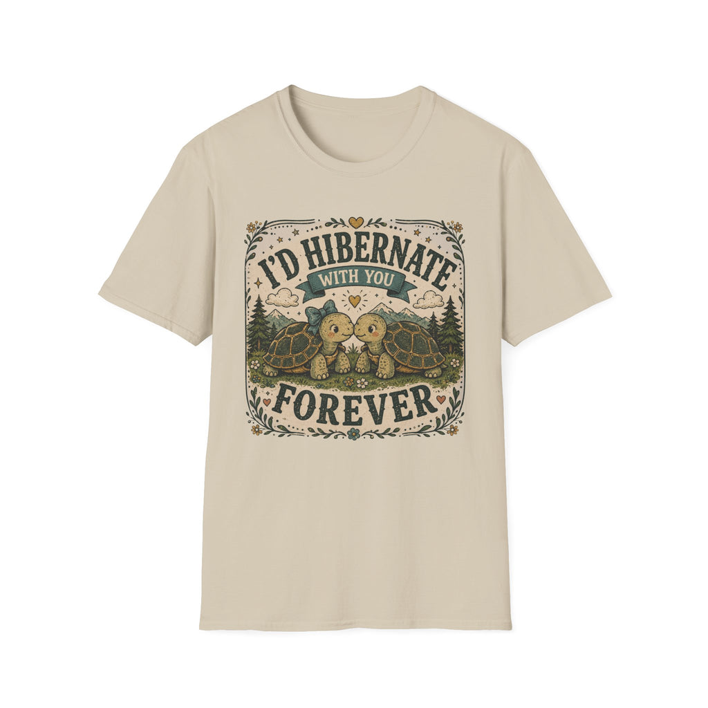 Hibernate Forever - Tortoise T-Shirt
