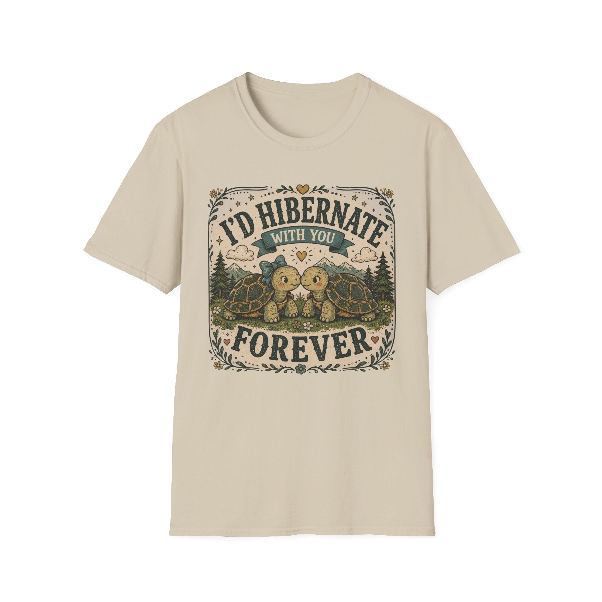 Hibernate Forever - Tortoise T-Shirt