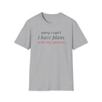 Plans With My Person T-Shirt