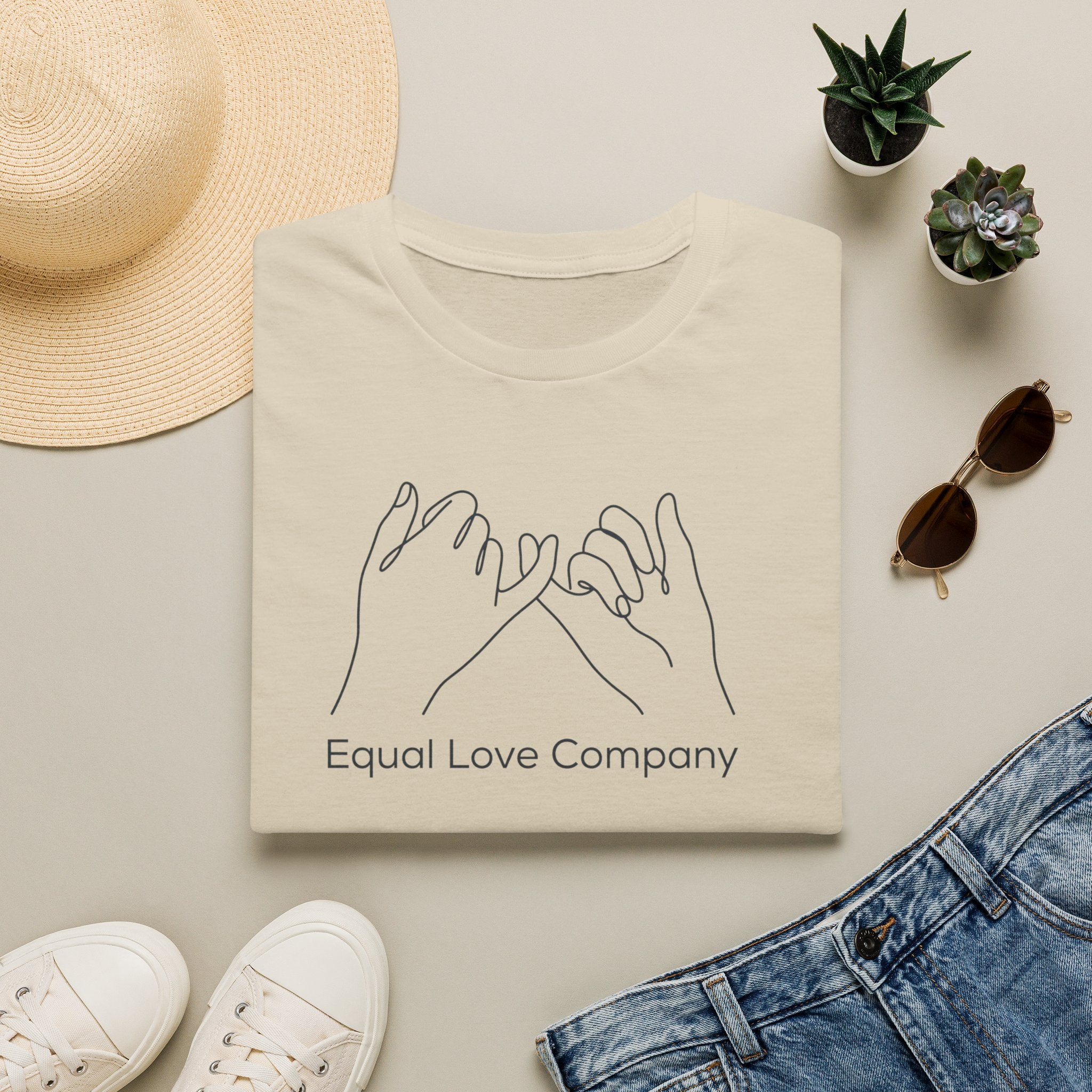 Entwined Pinkies T-Shirt