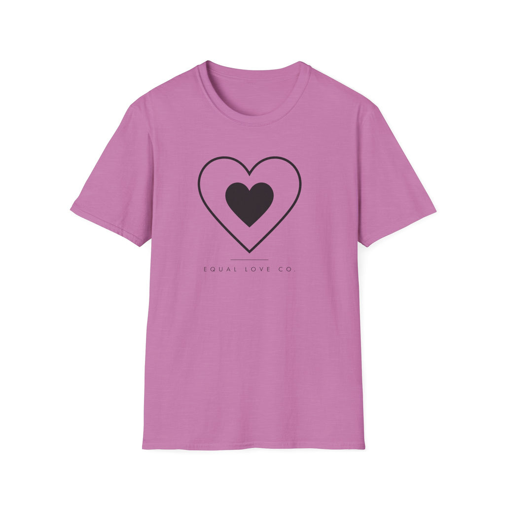 Black Two Hearts T-Shirt