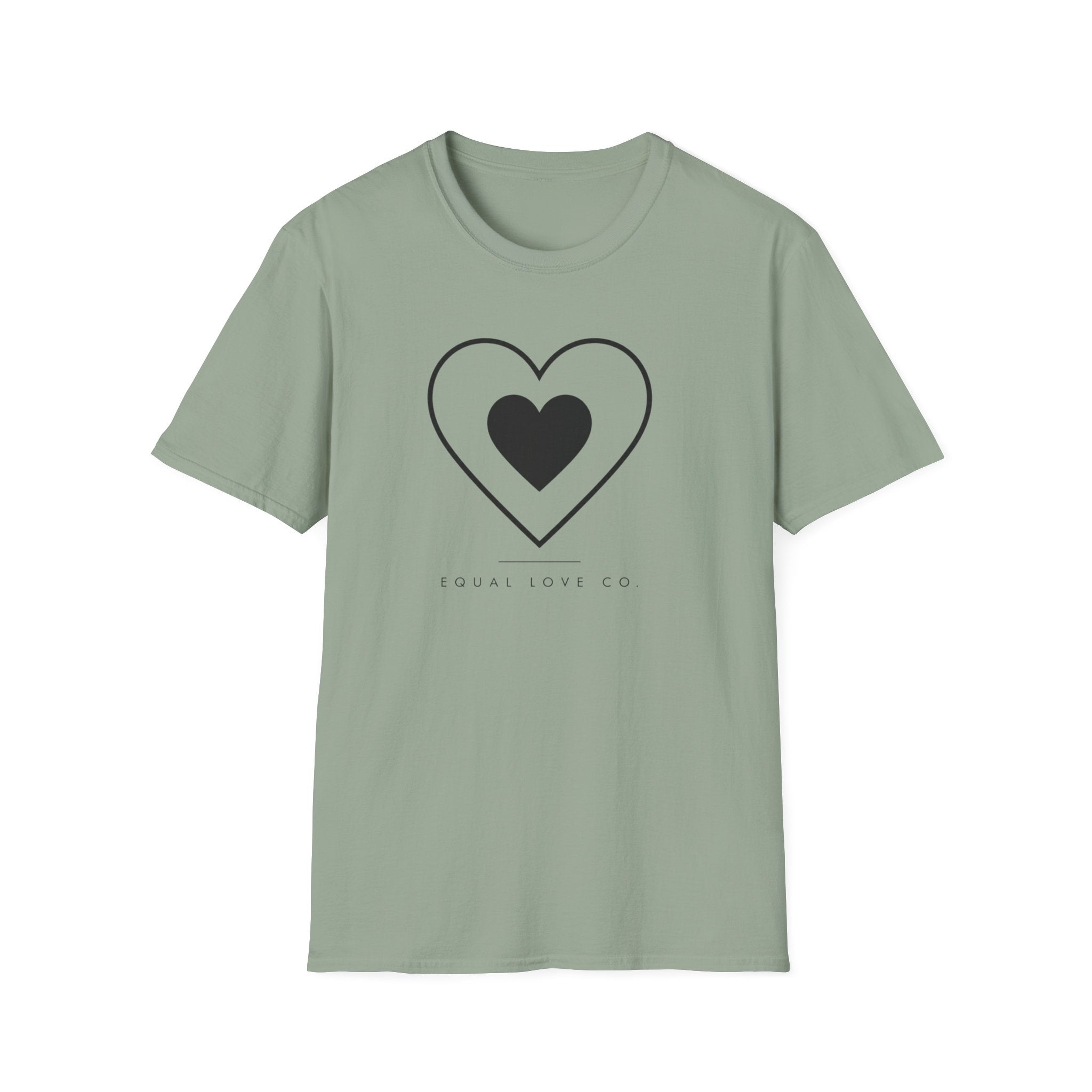 Black Two Hearts T-Shirt