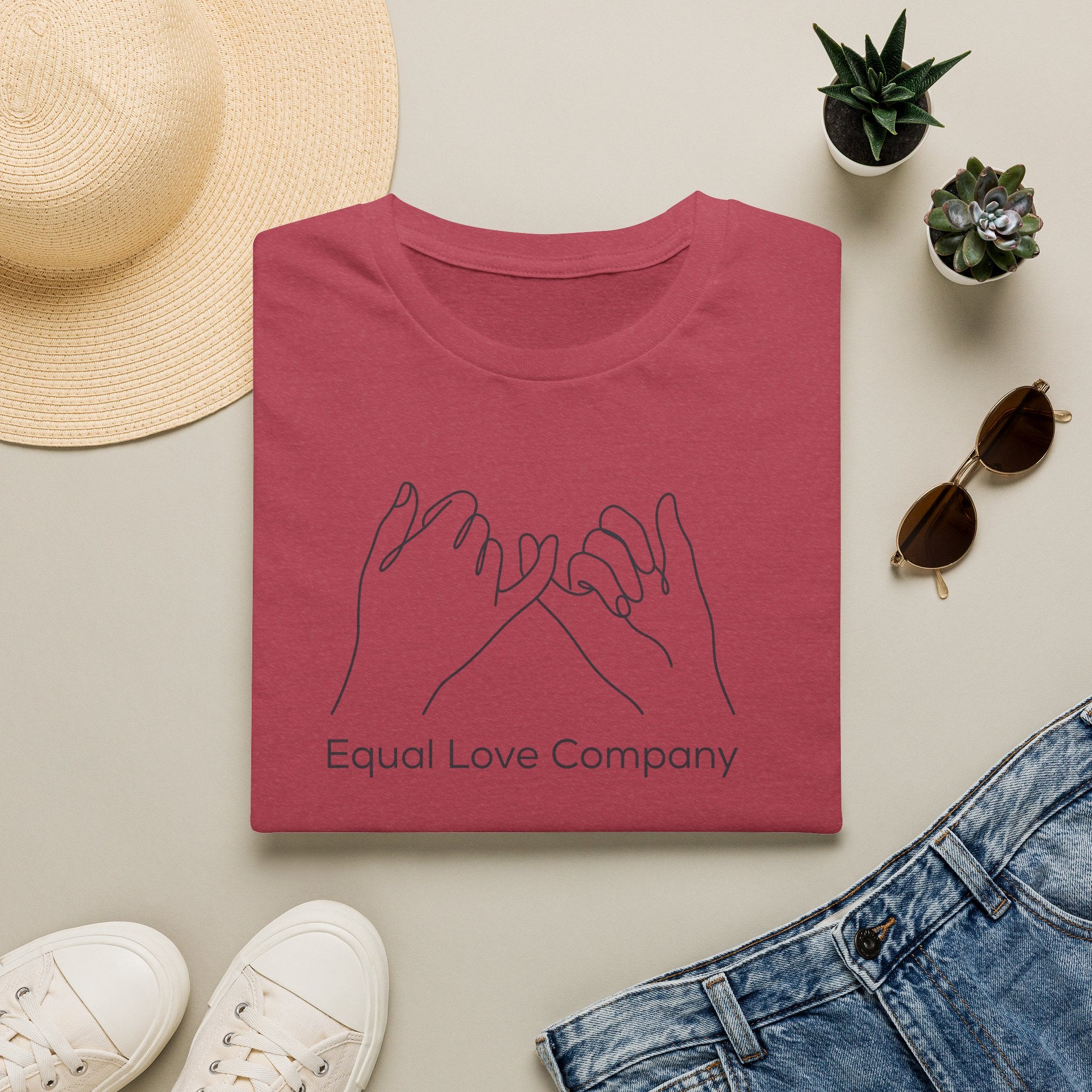 Entwined Pinkies T-Shirt