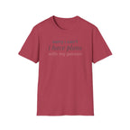 Plans With My Person T-Shirt