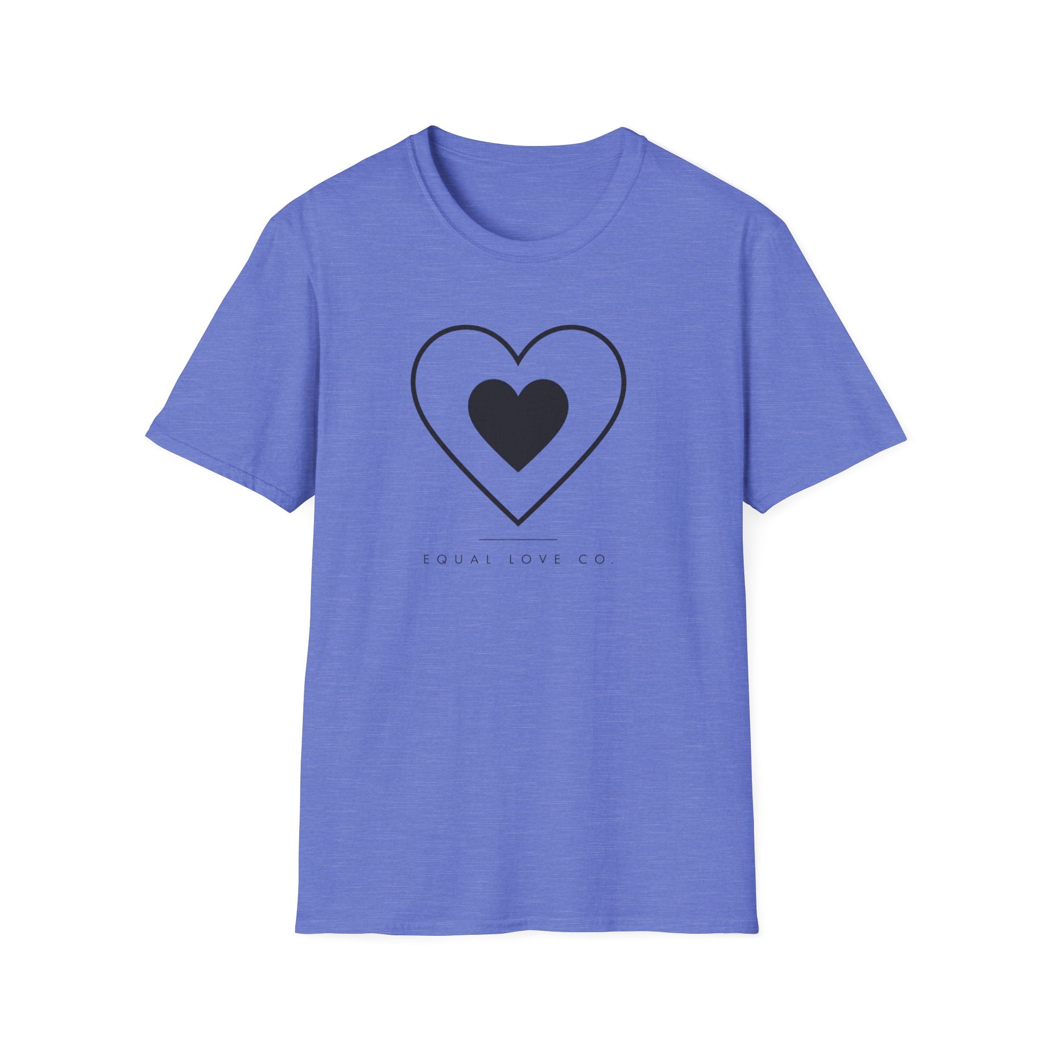 Black Two Hearts T-Shirt