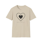 Black Two Hearts T-Shirt