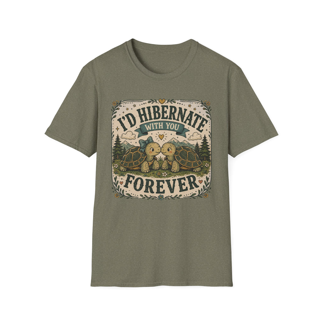 Hibernate Forever - Tortoise T-Shirt