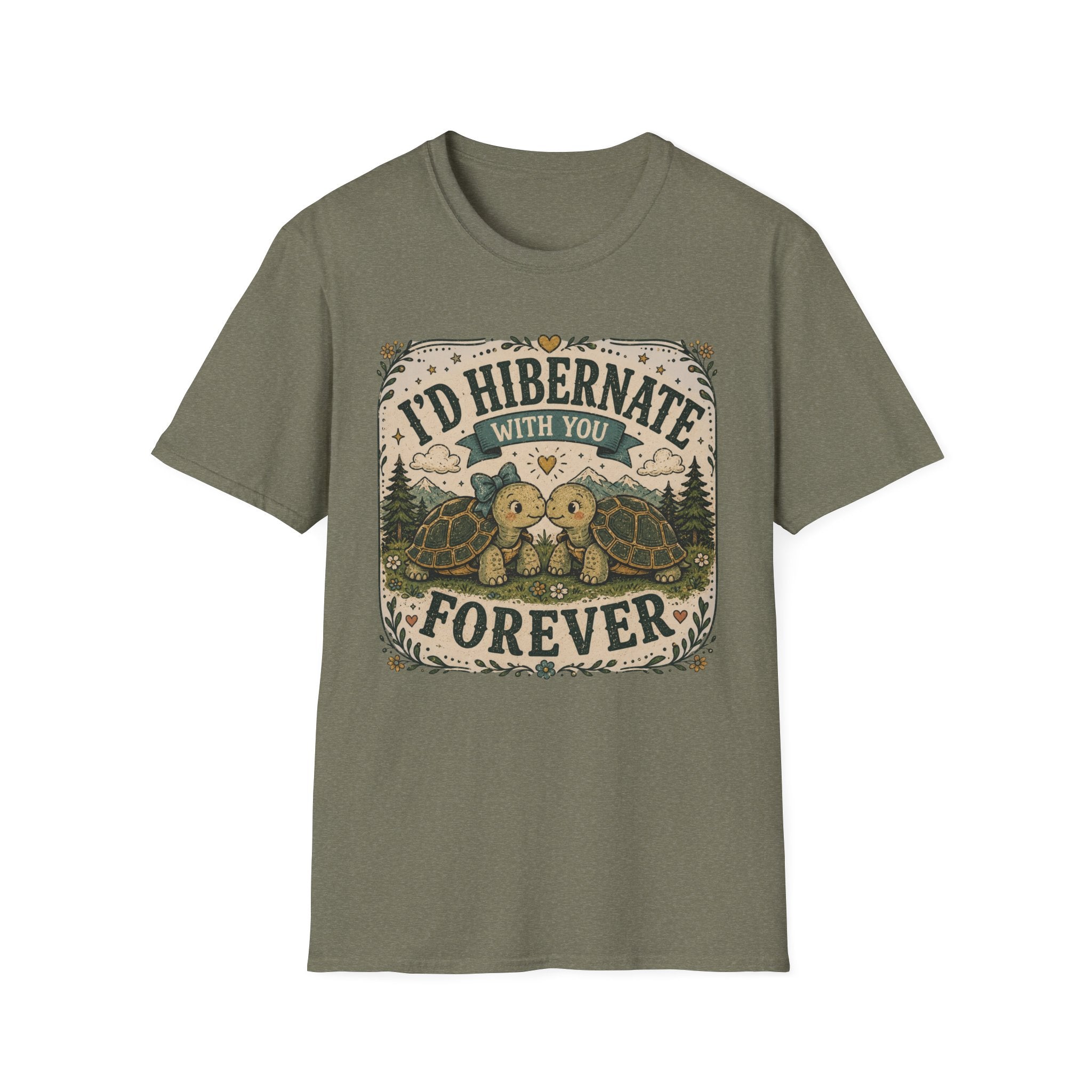 Hibernate Forever - Tortoise T-Shirt
