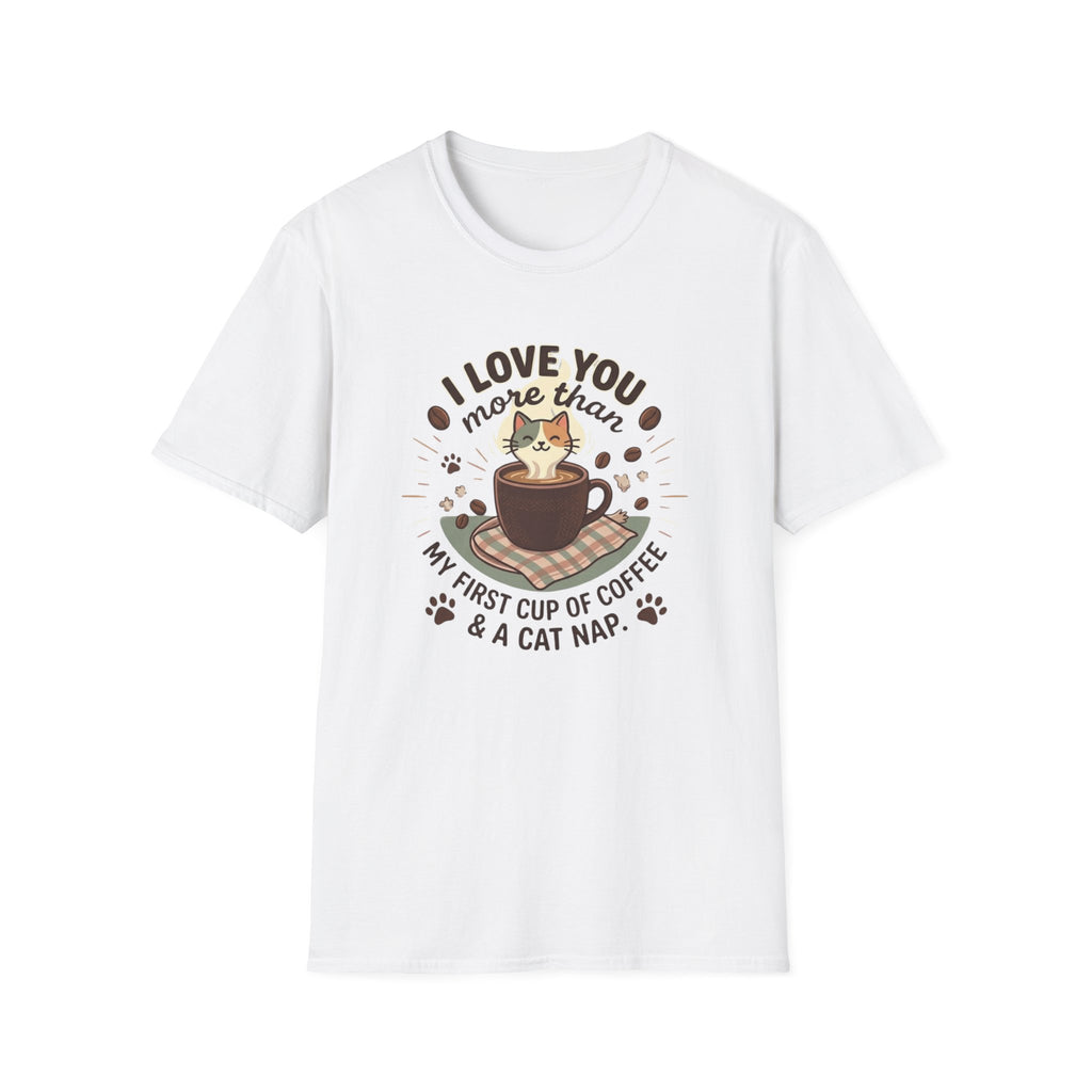 ILUMT Coffee and Cat Nap T-Shirt
