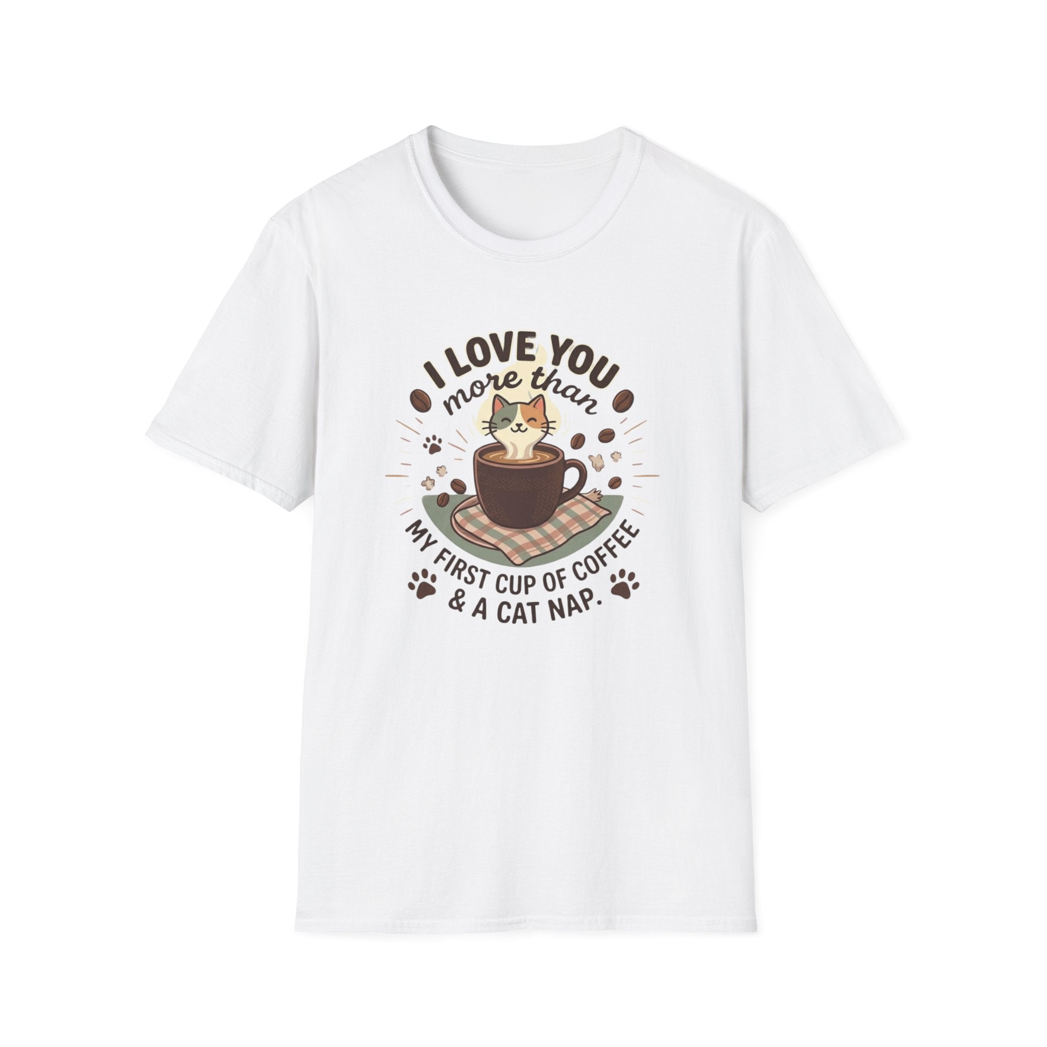 ILUMT Coffee and Cat Nap T-Shirt