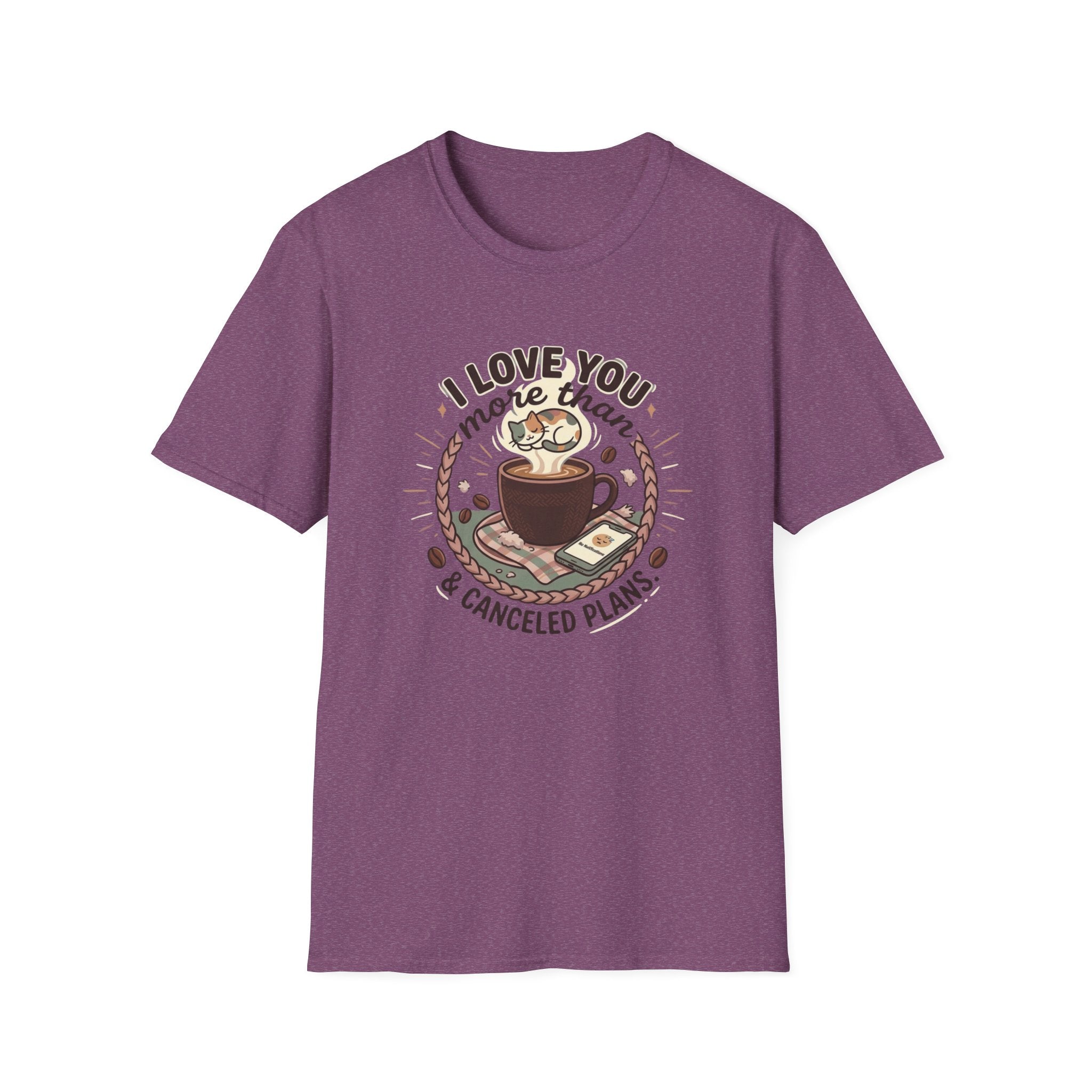 ILUMT Coffee and Canceled Plans T-Shirt