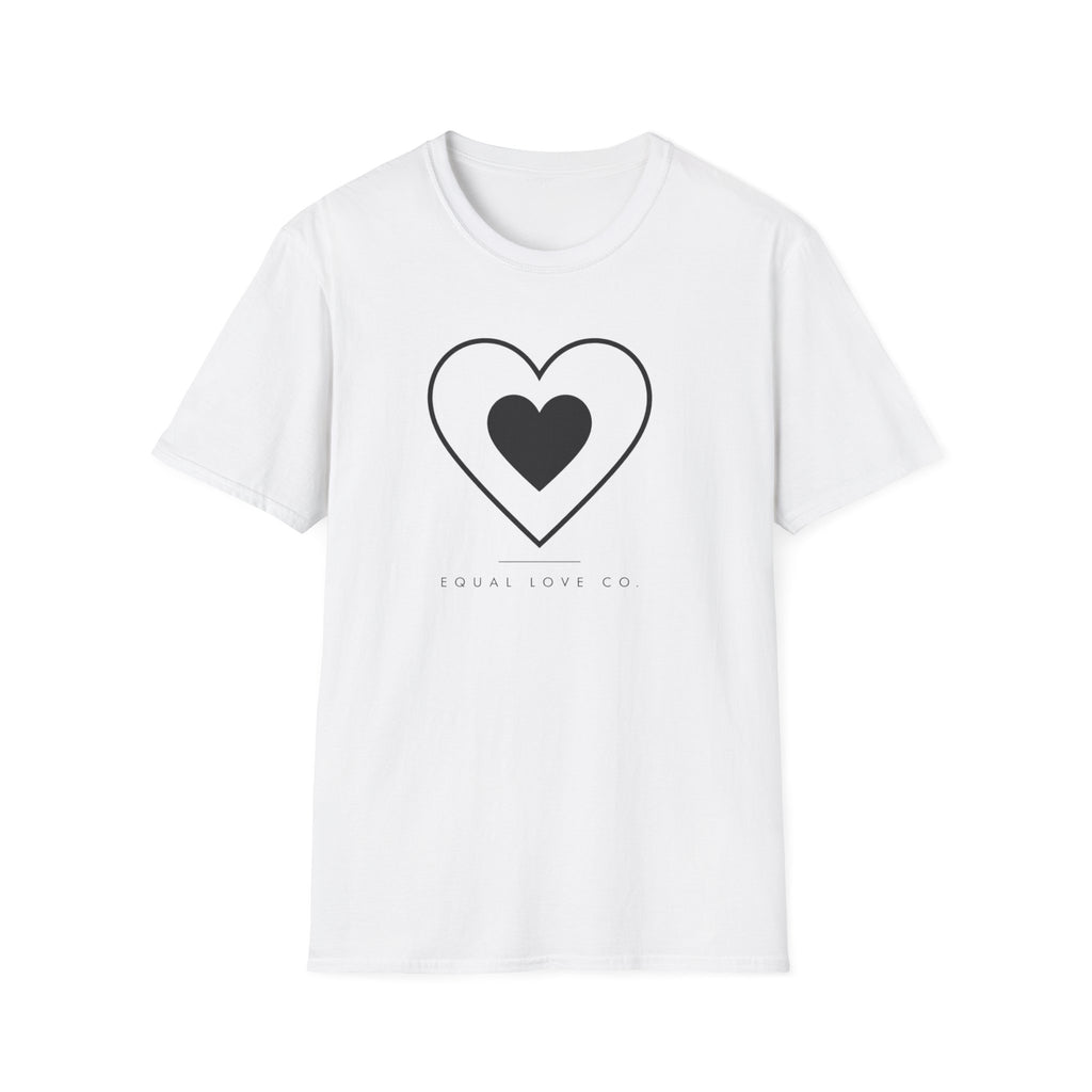 Black Two Hearts T-Shirt